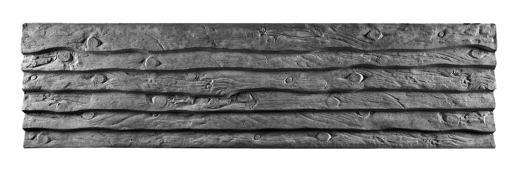 Rustikale Holzplanken-Optik