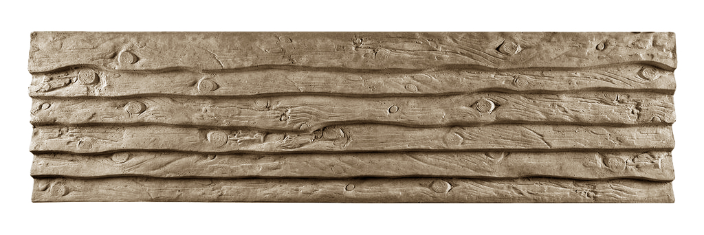 Betonzaun Rustikale Holzplanken-Optik – Detailansicht 2 – VARORA-TEAM