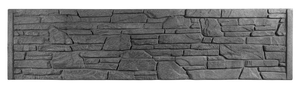 Betonzaun Naturstein-Schichtoptik – Detailansicht 5 – VARORA-TEAM