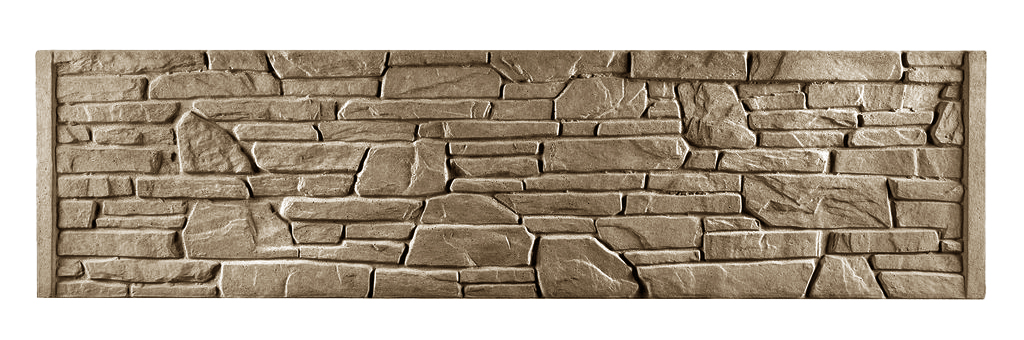 Betonzaun Naturstein-Schichtoptik – Detailansicht 1 – VARORA-TEAM
