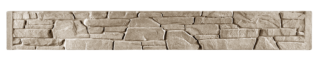 Betonzaun Naturstein-Schichtoptik (kompakt) – Detailansicht 3 – VARORA-TEAM