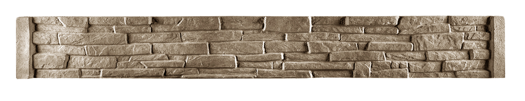 Betonzaun Naturstein-Schichtoptik (25cm) – Detailansicht 5 – VARORA-TEAM