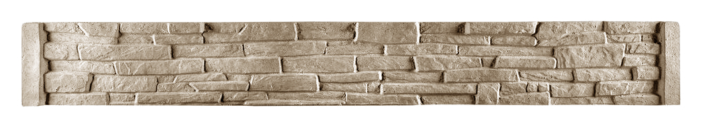 Betonzaun Naturstein-Schichtoptik (25cm) – Detailansicht 6 – VARORA-TEAM