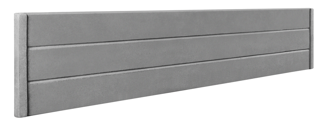 Betonzaun Moderne horizontale Beton-Struktur – Detailansicht 2 – VARORA-TEAM