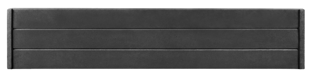 Betonzaun Moderne horizontale Beton-Struktur – Detailansicht 4 – VARORA-TEAM