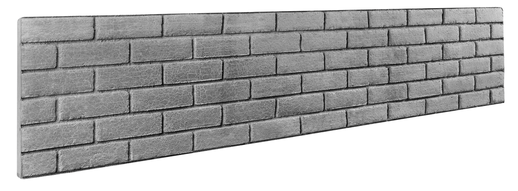 Betonzaunplatte in Ziegelstein Optik Bild 2