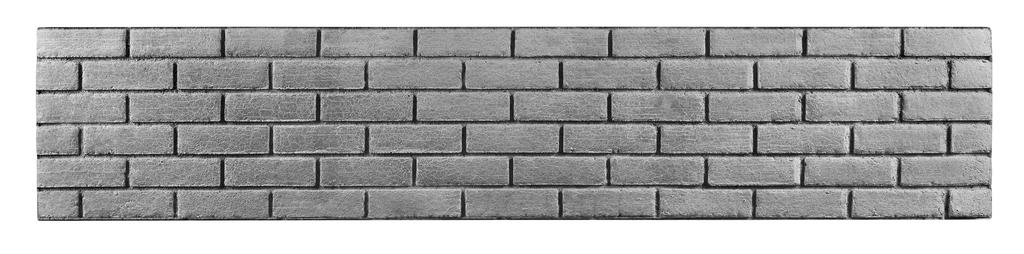 Betonzaunplatte in Ziegelstein Optik